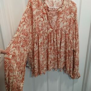 Anthropologie Peasant Top 2x